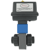 Dwyer Plastic Automated Ball Valve, Series PBV